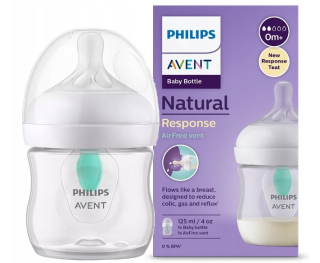 Philips Avent AirFree SCY670/01 fľaša s antikolikovým krytom 125 ml